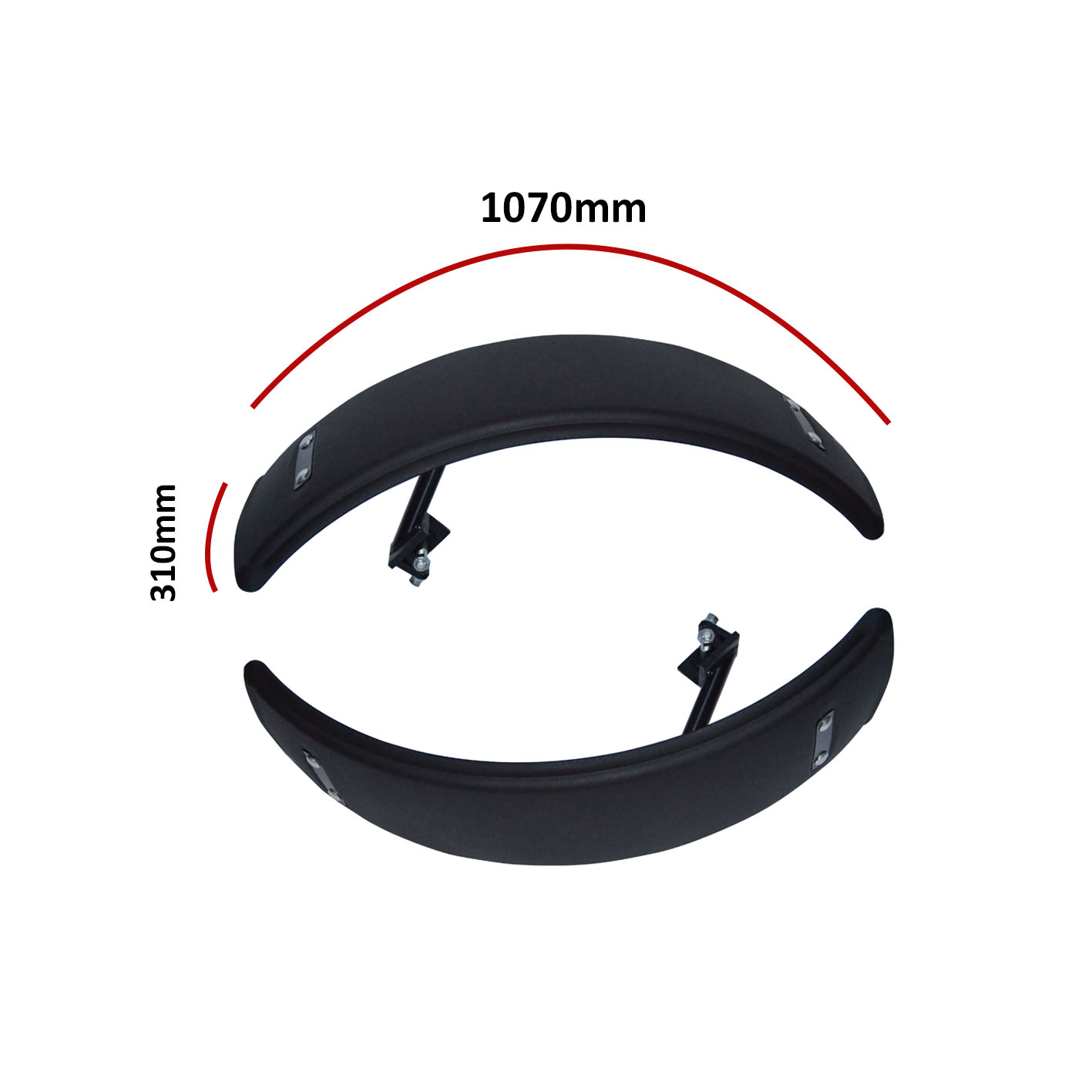 Immagine di FRONT FENDER RH-LH KIT (31x107)