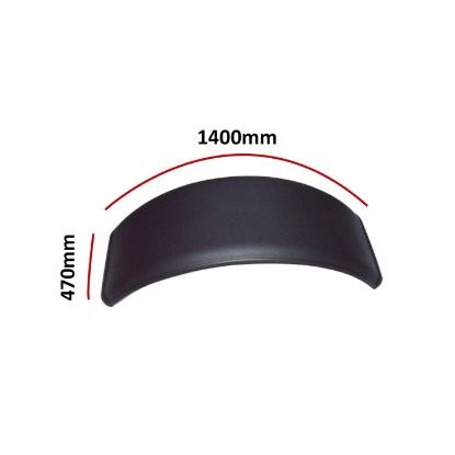 Immagine di FRONT FENDER PLASTIC SINGLE (47x140)