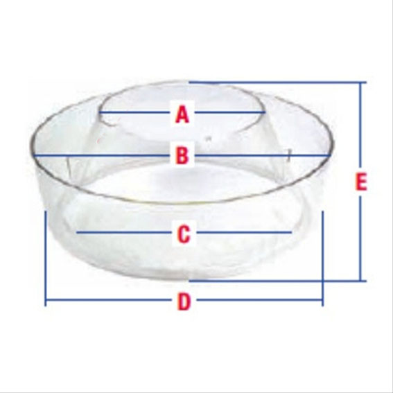 Immagine di BOWL PRE CLEANER DUST 10? A:139 B:260 C:215 D:250