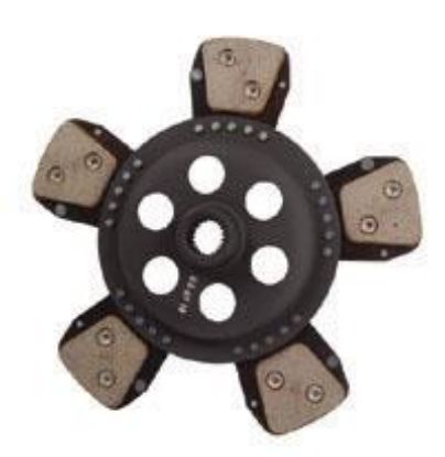 Immagine di CLUTCH PLATE (BRAS)12"5.PED M/SPL W/RIGID