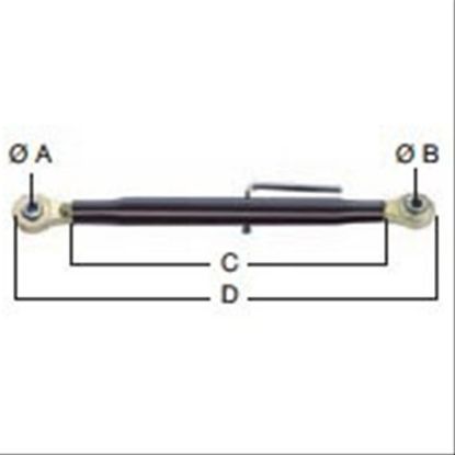 Immagine di TOP LINK ASSY.CAT 1/1 A: 19mm B: 19mm C: 440 mm D: